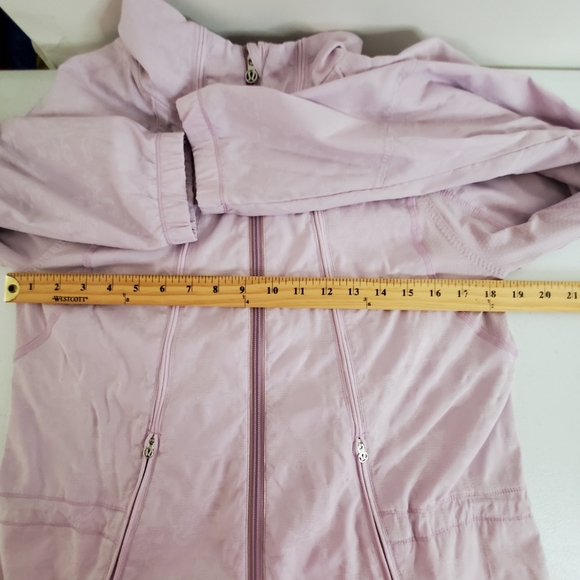 Lululemon Run Travel to Track Jacket Size 8 Lightweight Zip Up in Rose Quartz - Picture 10 of 14